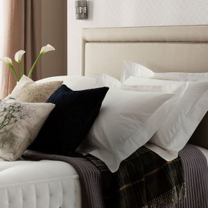 Silentnight Palermo Headboard - Double - Sandstone